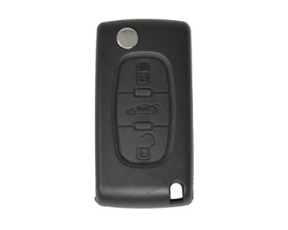 peugeot-407-flip-remote-key-shell-sedan-trunk-type-with-battery-holder