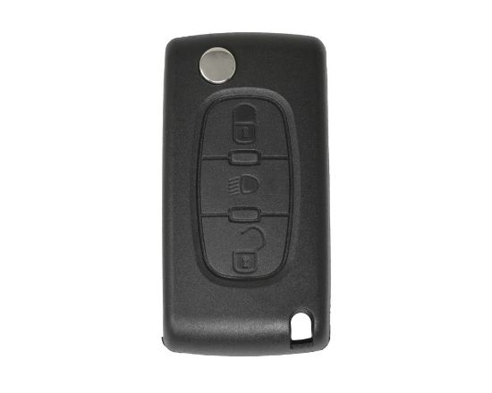 citroen-peugeot-flip-remote-key-shell-3-button-light-with-battery-holder