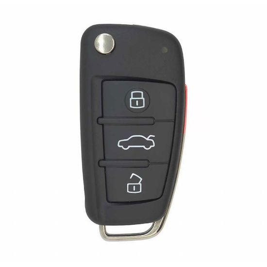 audi-q7-genuine-flip-remote-key-31-buttons-315mhz-4f0837220a