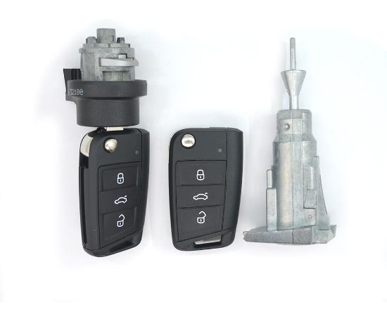 vw-mqb-ba-new-type-2x-flip-remote-key-3-buttons-433mhz-with-lock-set