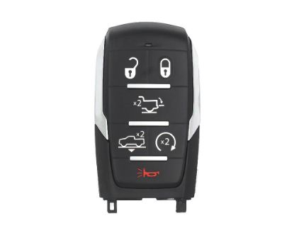 dodge-ram-1500-limited-longhorn-2019-2024-genuine-smart-remote-key-6-buttons-433mhz-68584158aa