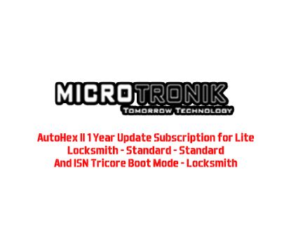 microtronik-autohex-ii-1-year-update-subscription