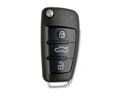 audi-a6l-q7-flip-remote-key-3-buttons-315mhz-8e-transponder