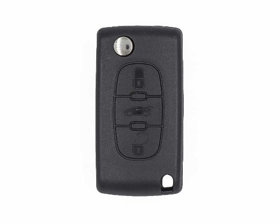 peugeot-407-408-0523-model-flip-remote-key-3-buttons-433mhz-ask-pcf7941a-transponder-va2-blade
