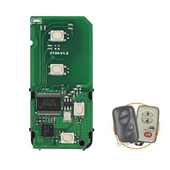 lonsdor-3370b-31435mhz-toyota-4d-smart-key-pcb