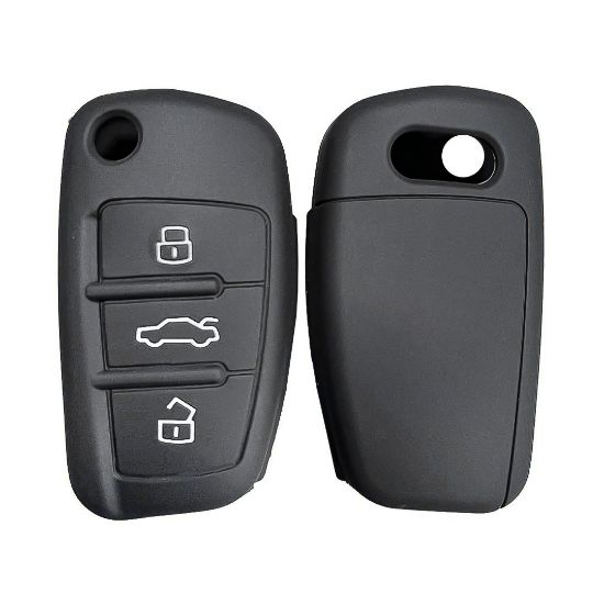silicone-case-for-audi-flip-remote-key-3-buttons