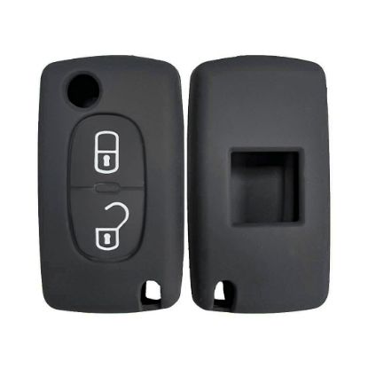 silicone-case-for-peugeot-citroen-2006-2014-flip-remote-key-2-buttons