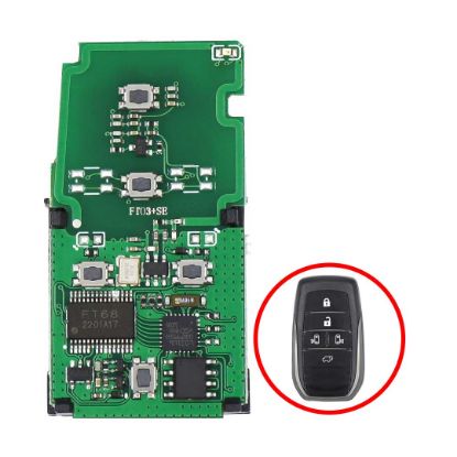 lonsdor-ft03-p0120b5-8a-chip-5-buttons-smart-key-pcb-for-toyota-alphard-vellfire-alpha-mpv-car-frequency-convertible