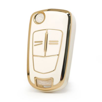 nano-high-quality-cover-for-opel-flip-remote-key-2-buttons-white-color