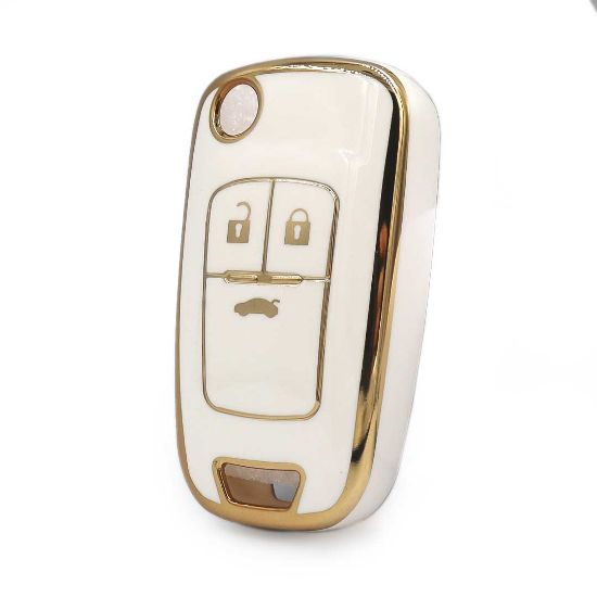 nano-high-quality-cover-for-chevrolet-opel-flip-remote-key-3-buttons-white-color