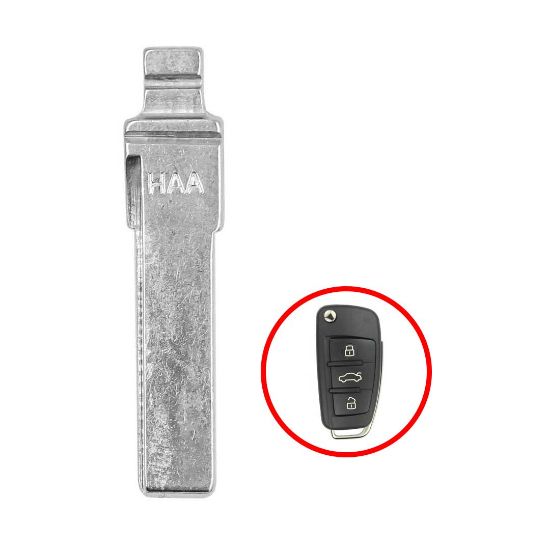 audi-q7-a6-2008-flip-remote-blade-uh66