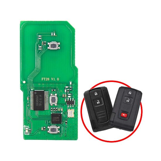 lonsdor-ft28-0030a-smart-remote-key-pcb-21-button-312mhz-non-proximity-for-toyota