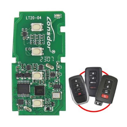 lonsdor-lt20-04nj-universal-smart-remote-pcb-40-80-bit-8a-for-toyota-lexus-4-buttons-433-315-mhz