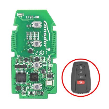 lonsdor-lt20-08nj-universal-smart-remote-pcb-8a-for-toyota-4-button-433-315-mhz