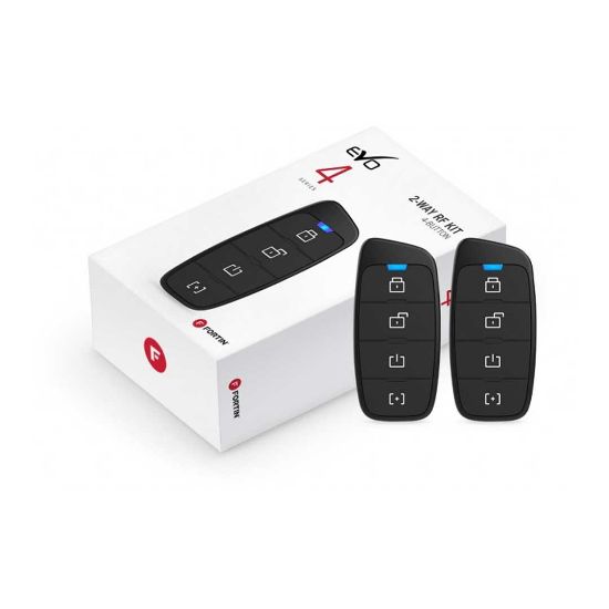 fortin-evo-4-series-rfk442-2-way-rf-kit-with-2pcs-4-button-remotes