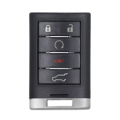 cadillac-2012-smart-remote-key-shell-5-buttons-with-laser-blade