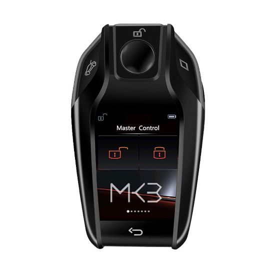 lcd-universal-smart-key-kit-with-keyless-entry-and-ios-car-bmw-style-location-tracking-system-black-color