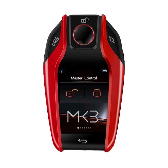 lcd-universal-smart-key-kit-with-keyless-entry-and-ios-car-bmw-style-location-tracking-system-red-color