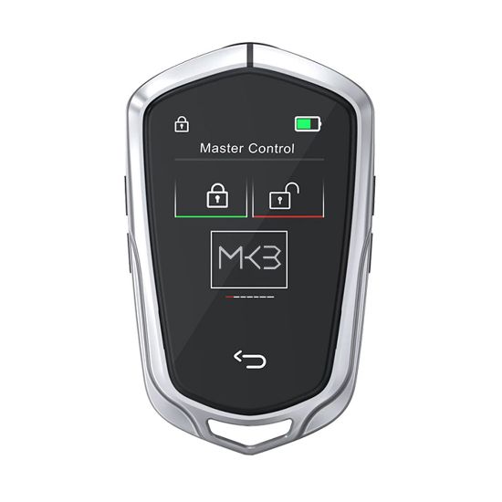 lcd-universal-smart-key-kit-with-keyless-entry-and-ios-car-cadillac-style-location-tracking-system-silver-color