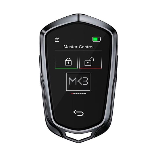 lcd-universal-smart-key-kit-with-keyless-entry-and-ios-car-cadillac-style-location-tracking-system-black-color