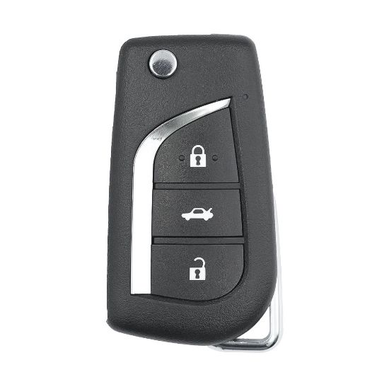 keydiy-xhorse-toyota-type-flip-remote-key-shell-3-buttons