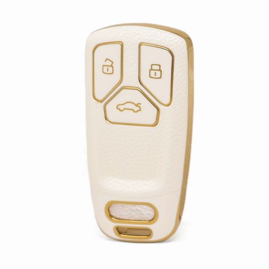 nano-high-quality-gold-leather-cover-for-audi-remote-key-3-buttons-white-color-audi-b13j