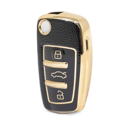 nano-high-quality-gold-leather-cover-for-audi-flip-remote-key-3-buttons-black-color-audi-c13j