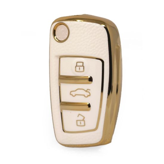 nano-high-quality-gold-leather-cover-for-audi-flip-remote-key-3-buttons-white-color-audi-c13j