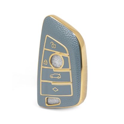 nano-high-quality-gold-leather-cover-for-bmw-remote-key-4-buttons-gray-color-bmw-b13j