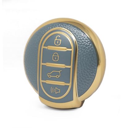 nano-high-quality-gold-leather-cover-for-mini-cooper-remote-key-4-buttons-gray-color-bmw-c13j4