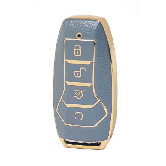 nano-high-quality-gold-leather-cover-for-byd-remote-key-4-buttons-gray-color-byd-a13j