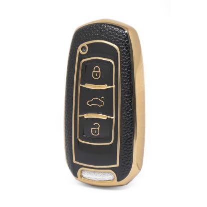 nano-high-quality-gold-leather-cover-for-geely-remote-key-3-buttons-black-color-gl-a13j