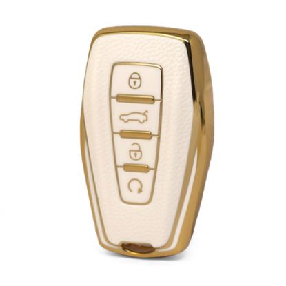 nano-high-quality-gold-leather-cover-for-geely-remote-key-4-buttons-white-color-gl-b13j4a