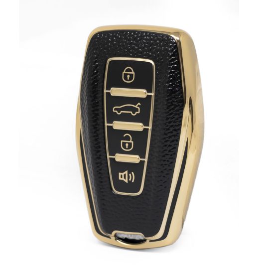 nano-high-quality-gold-leather-cover-for-geely-remote-key-4-buttons-black-color-gl-b13j4b