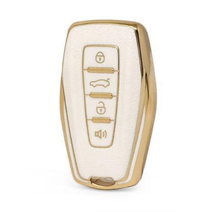 nano-high-quality-gold-leather-cover-for-geely-remote-key-4-buttons-white-color-gl-b13j4b