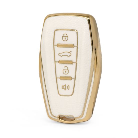 nano-high-quality-gold-leather-cover-for-geely-remote-key-4-buttons-white-color-gl-b13j4b