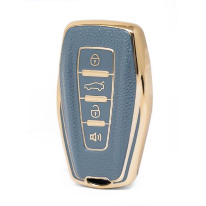 nano-high-quality-gold-leather-cover-for-geely-remote-key-4-buttons-gray-color-gl-b13j4b