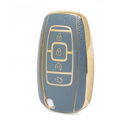 nano-high-quality-gold-leather-cover-for-lincoln-remote-key-4-buttons-gray-color-lcn-a13j