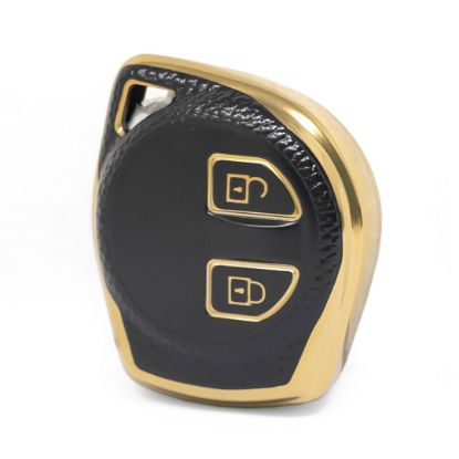 nano-high-quality-gold-leather-cover-for-suzuki-remote-key-2-buttons-black-color-szk-d13j