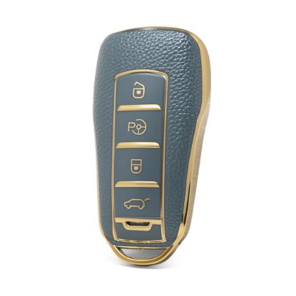 nano-high-quality-gold-leather-cover-for-xpeng-remote-key-4-buttons-gray-color-xp-a13j