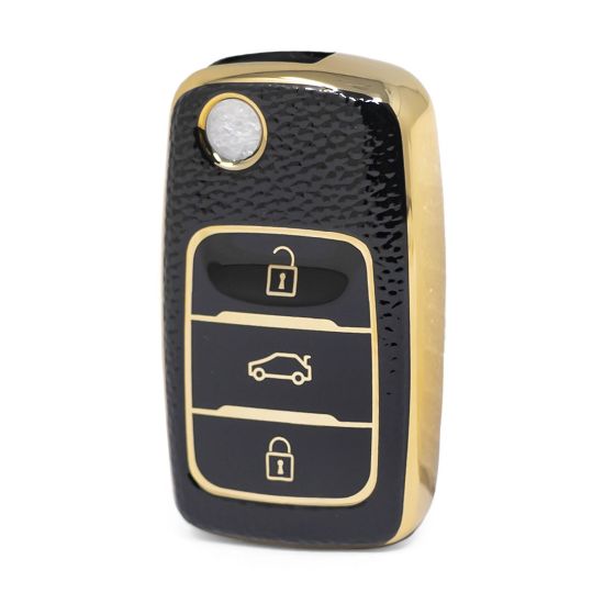 nano-high-quality-gold-leather-cover-for-changan-flip-remote-key-3-buttons-black-color-ca-b13j