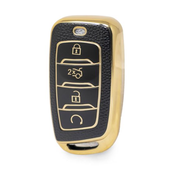 nano-high-quality-gold-leather-cover-for-changan-remote-key-4-buttons-black-color-ca-d13j