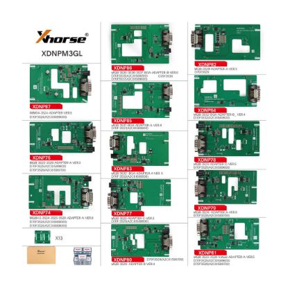 xhorse-xdnpm3-mqb48-solder-free-adapters-full-package-13-pieces-for-vvdi-prog-multi-prog-and-vvdi-key-tool-plus