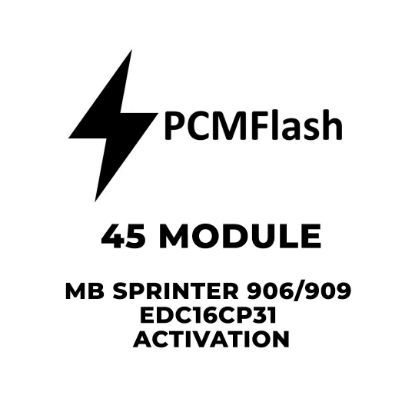 pcmflash-45-module-mb-sprinter-906-909-edc16cp31-activation