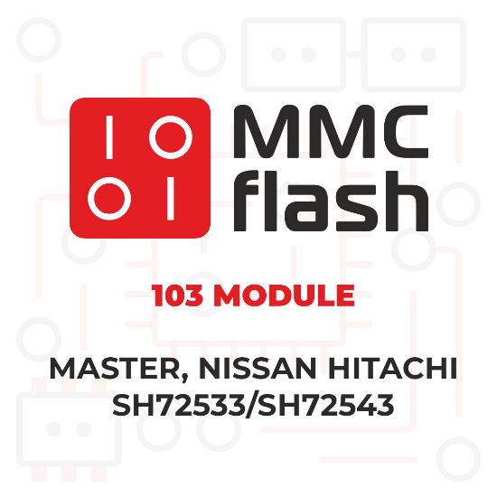 mmcflash-103-module-master-nissan-hitachi-sh72533sh72543