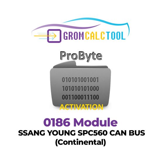 gromcalctool-0186-module-ssang-young-spc560-can-bus-continental