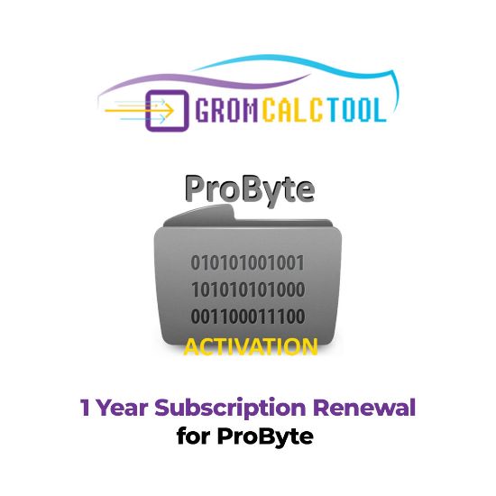 gromcalctool-1-year-subscription-renewal-for-probyte