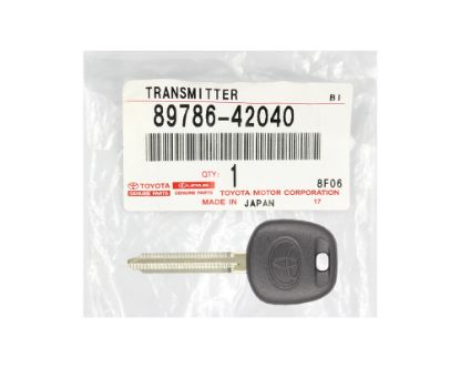 Picture of Toyota Valet H Genuine Transponder Key 89786-42040