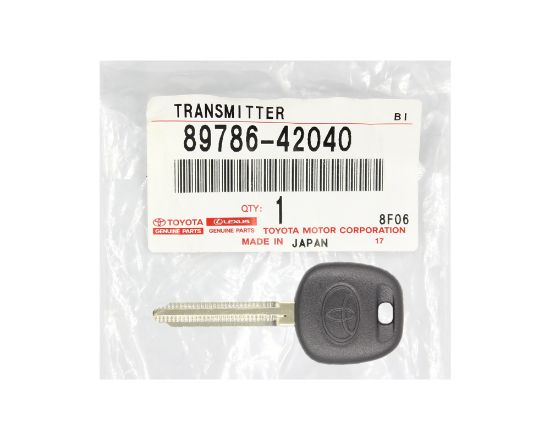 Picture of Toyota Valet H Genuine Transponder Key 89786-42040