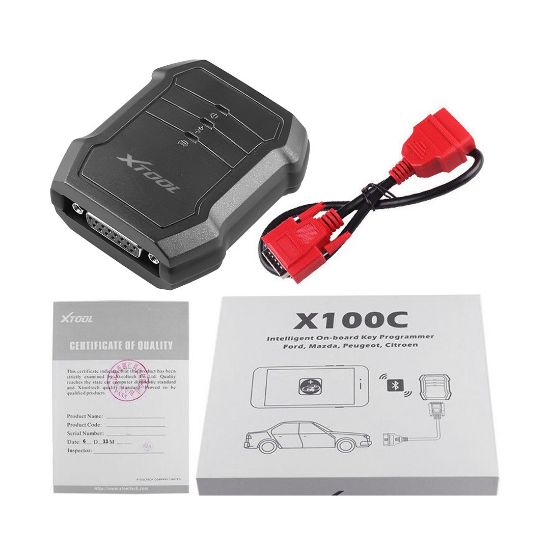 Picture of Xtool X100C Ford Mazda Peugeot Citroen Auto Key Programmer PIN Code Reader for Androind and IOS